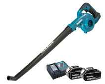 Makita DUB186Z 18V 5,0 Ah Accu (2x) Starterspakket