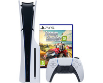 PlayStation 5 Slim Disc Edition + Farming Simulator 25