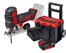 Einhell TP-JST 18/135 Li BL Solo 4,0 Ah Accu E-Case L Starterspakket