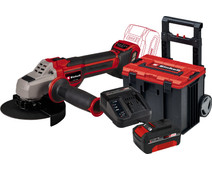 Einhell TP-AG 18/125 CE Q Li Solo 4,0 Ah Accu E-Case L Starterspakket