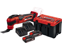 Einhell VARRITO Li Solo 2,5 Ah Accu (2x) E-Case M Starterspakket