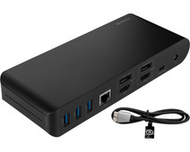 BlueBuilt Displaylink docking station Pro with Usb C black