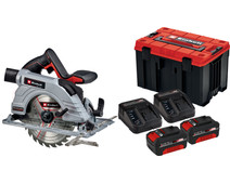 Einhell TP-CS 18/190 Li BL Solo 4,0 Ah Accu (2x) E-Case M Starterspakket