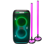 JBL Partybox 120 + 2x JBL Partylight Stick