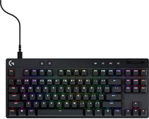 Logitech G Pro X TKL Rapid Gaming Toetsenbord Zwart Qwerty