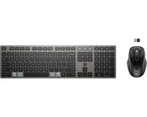 HP 720 Dual-Mode Draadloos Toetsenbord en Muis QWERTY