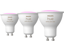 Philips Hue White and Color GU10 3-pack