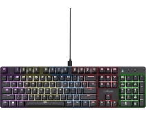 Trust GXT 871 Zora Mechanisch Gaming Toetsenbord Qwerty