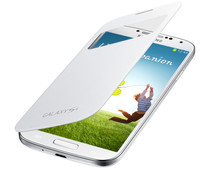 Oraal schrobben uitrusting Samsung Galaxy S4 S View Cover Wit - Coolblue - Voor 23.59u, morgen in huis