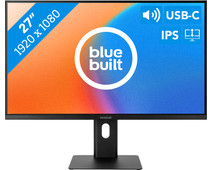 BlueBuilt 27 inch Full HD Monitor met USB C