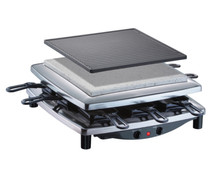 Steba Raclette Grill RC3 Plus Chroom