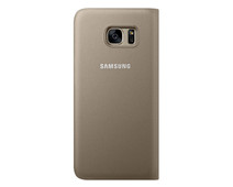 omdraaien directory aangenaam Samsung Galaxy S7 Edge S View Cover Goud - Coolblue - Voor 23.59u, morgen in  huis