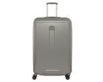 Delsey Helium Air 2 4 Wheel Trolley Case 76 cm Silver Grey