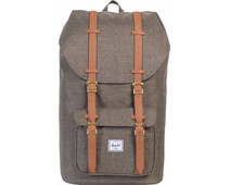 Herschel Little America Canteen Crosshatch Tan Leather