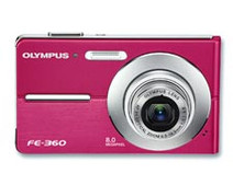 Olympus FE-360 Pink