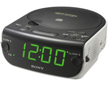 Wig onderschrift Verzoekschrift Sony ICF-CD814 Wekkerradio - Coolblue - Voor 23.59u, morgen in huis