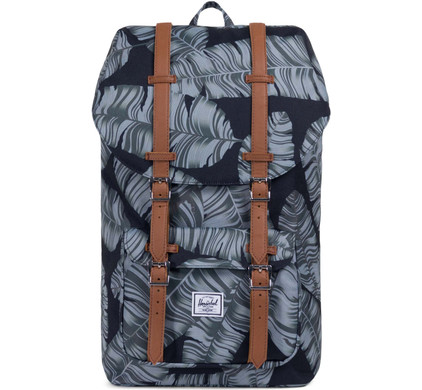 Herschel little america cheap black palm