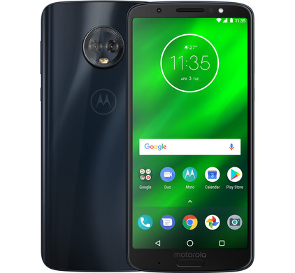 het kan Compliment heb vertrouwen Motorola Moto G6 Plus Blauw - Coolblue - Voor 23.59u, morgen in huis
