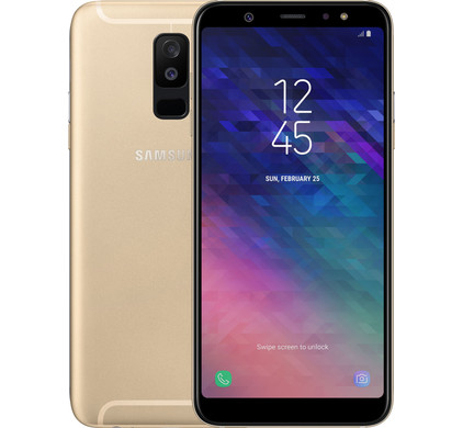 Samsung Galaxy A6 Plus (2018) Goud Mobiele telefoons