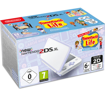 Nintendo 2DS XL Tomodachi Life Coolblue Before 23 59