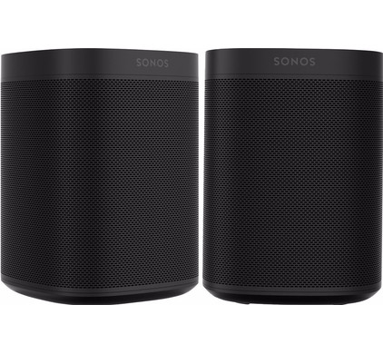 Sonos One Duo Pack Black - Coolblue 