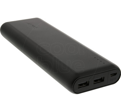 Zakje schetsen Sinds Anker PowerCore 20100 mAh Zwart - Coolblue - Voor 23.59u, morgen in huis