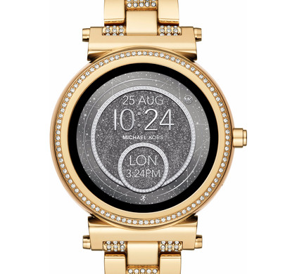 michael kors women's smartwatch sofie mkt5023