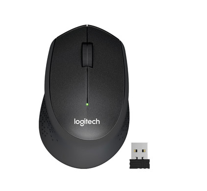 trimmen stel voor bezoeker Logitech M330 Silent Draadloze Muis Zwart - Coolblue - Voor 23.59u, morgen  in huis