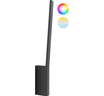 Philips Wandlamp Zwart - Smart lampen Coolblue