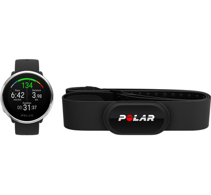 Polar Ignite Zwart M/L + Polar H10 Hartslagsensor M-XXL