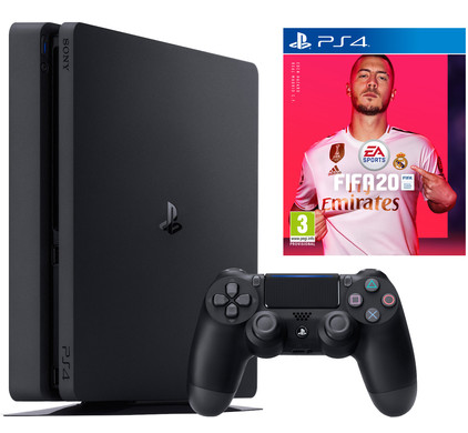 Sony Playstation 4 slim 500GB + FIFA 20 PS4