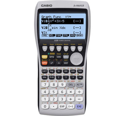 Casio FX-9860GII - Coolblue - Voor 23.59u, morgen in huis