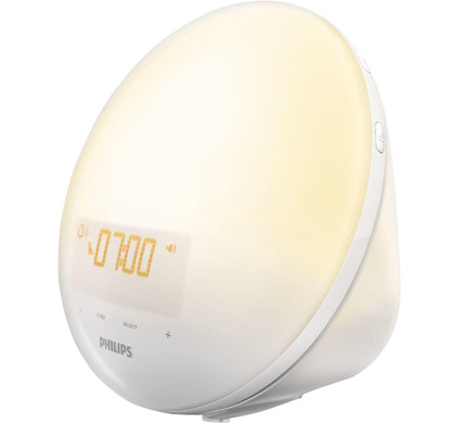 Philips Wake-up Light HF3510/01 - Coolblue - 23.59u, in huis