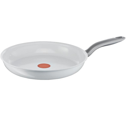 Arab tiran Turbulentie Tefal Ceramic Control White Induction Koekenpan 21 cm - Coolblue - Voor  23.59u, morgen in huis