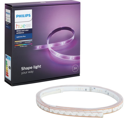 Bewolkt Kloppen Chirurgie Philips Hue Lightstrip Plus 2 Meter - Coolblue - Voor 23.59u, morgen in huis