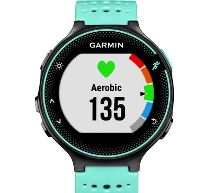 Maak avondeten dosis Eenvoud Garmin Forerunner 235 HRM IJsblauw/Zwart - Coolblue - Voor 23.59u, morgen  in huis