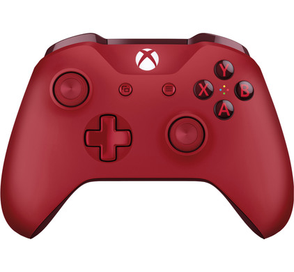 Xbox one hot sale wireless controller red