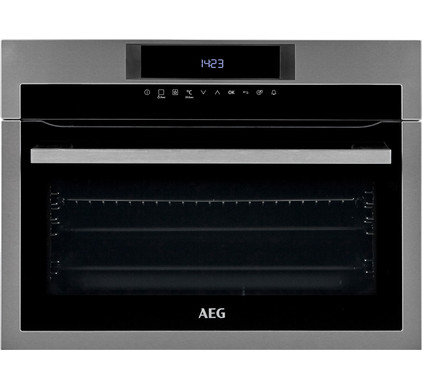 Aeg KPE742220M - Horno compacto SenseCook de 45cm en Inox Clase A+