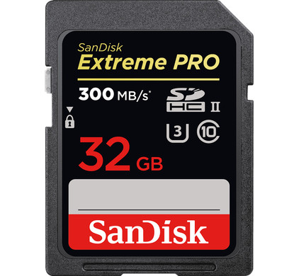 Sandisk Sdhc Extreme Pro 32gb 300mb S C10 Uhs Ii Coolblue Voor 23 59u Morgen In Huis