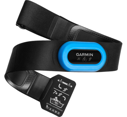 Garmin HRM-Tri Hartslagmeter Borstband Blauw - Coolblue - Voor 23.59u,  morgen in huis