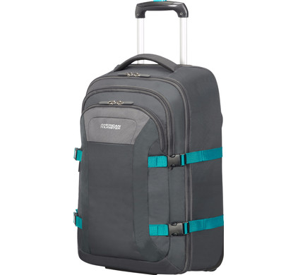 american tourister turquoise luggage