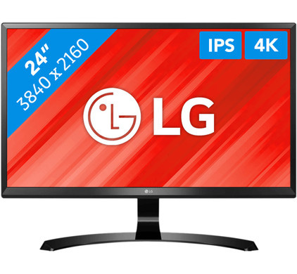 24'' UHD (3840x2160) 4K IPS LED Monitor - 24UD58-B