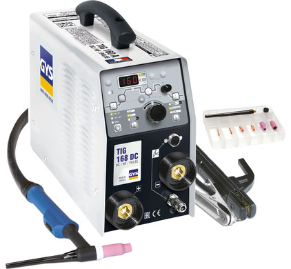 Image of GYS TIG 168 DC HF welder on GYS Direct website