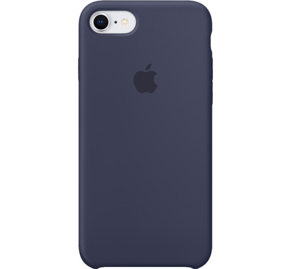 Apple iPhone 7/8 Silicone Back Donkerblauw - Coolblue - Voor 23.59u, morgen in