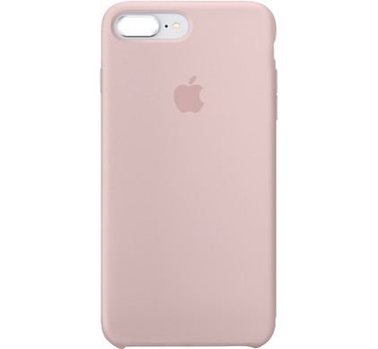 Scheiden musicus microfoon Apple iPhone 7 Plus/8 Plus Silicone Back Cover Roze - Coolblue - Voor  23.59u, morgen in huis