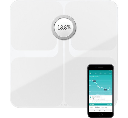 Fitbit Aria 2 Scale Black - Coolblue - Before 23:59, delivered tomorrow