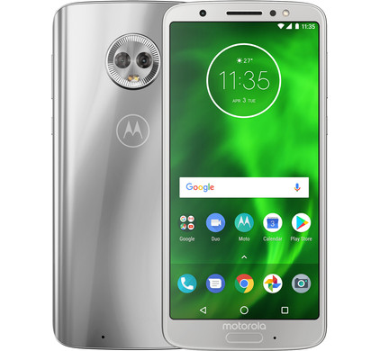 Mok Respectvol Reiziger Motorola Moto G6 Zilver - Coolblue - Voor 23.59u, morgen in huis