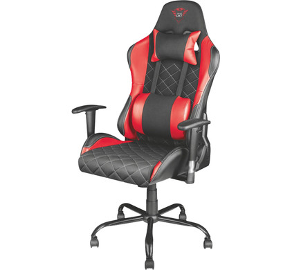 agentschap boter Infecteren Trust GXT 707R RESTO Gaming Stoel Rood - Coolblue - Voor 23.59u, morgen in  huis