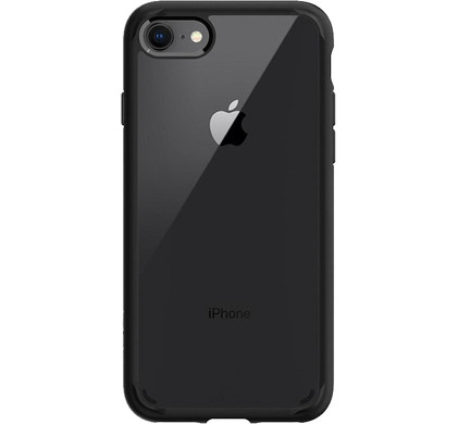 Spigen Ultra Hybrid Apple Iphone Se 2 8 7 Back Cover Transparent With Black Edge Coolblue Before 23 59 Delivered Tomorrow