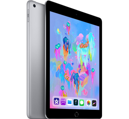 Apple iPad (2018) 32GB Wifi Space Gray - Coolblue - Voor 23.59u